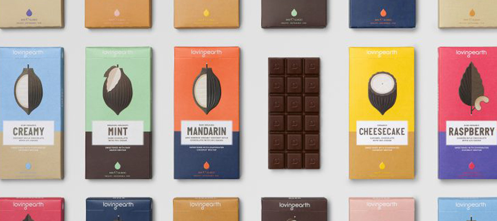 Loving Earth chocolate bars